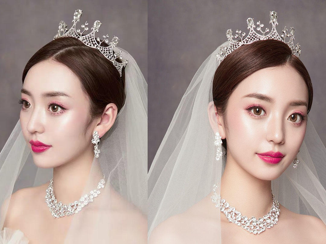 婚礼全天跟妆送拍摄JR美妆造型南亚店