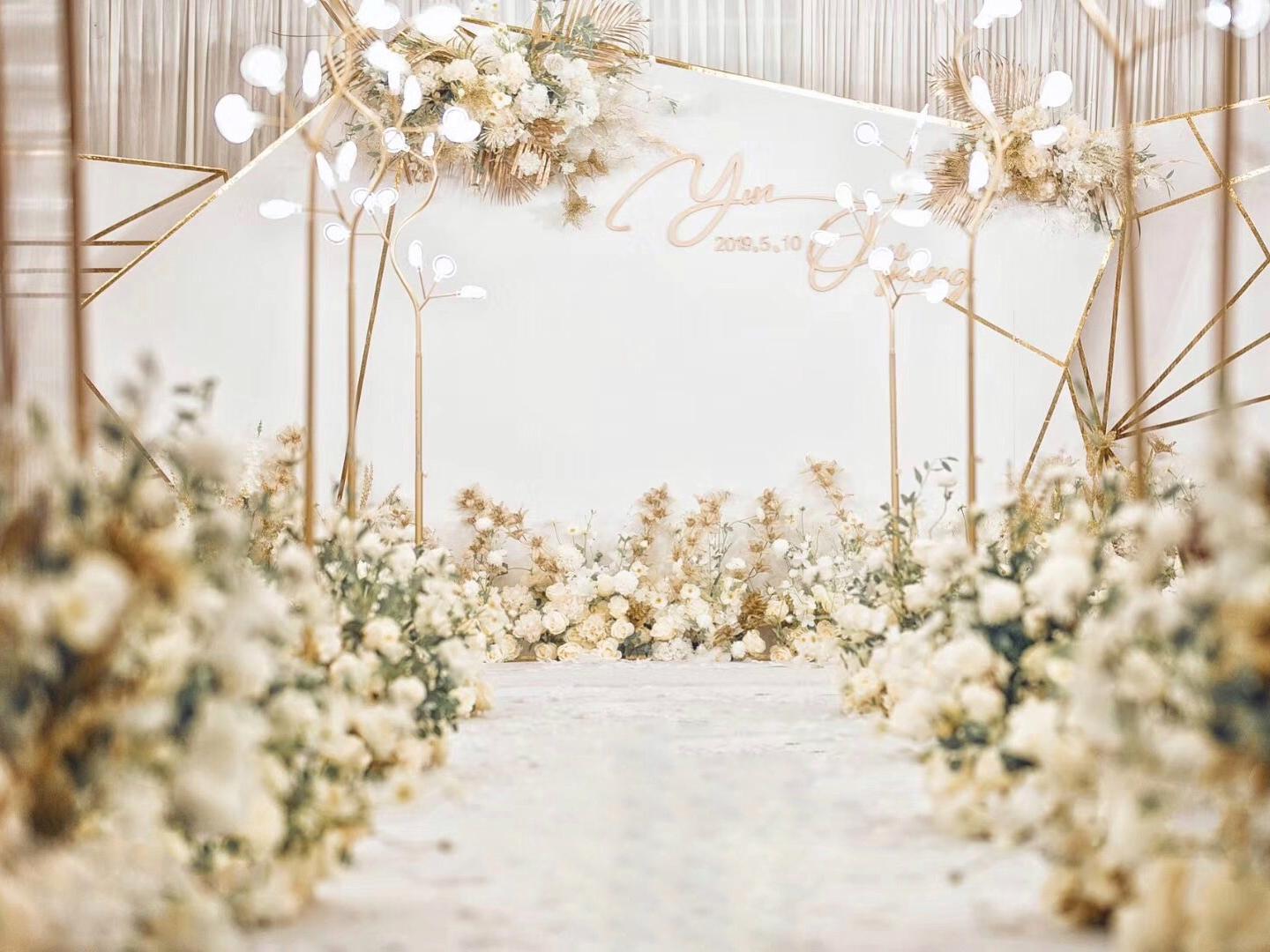 【蔓延空间】简约香槟色婚礼