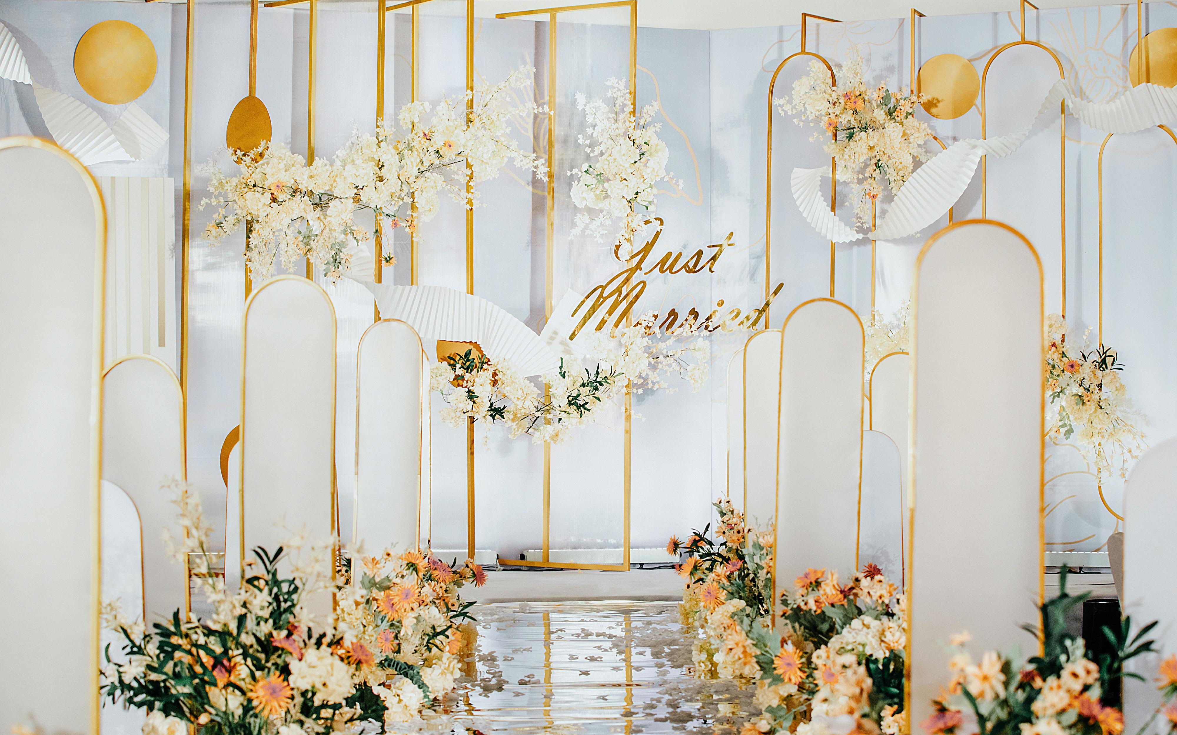 Golden婚礼团购款—创意【丰收】包含三大人员