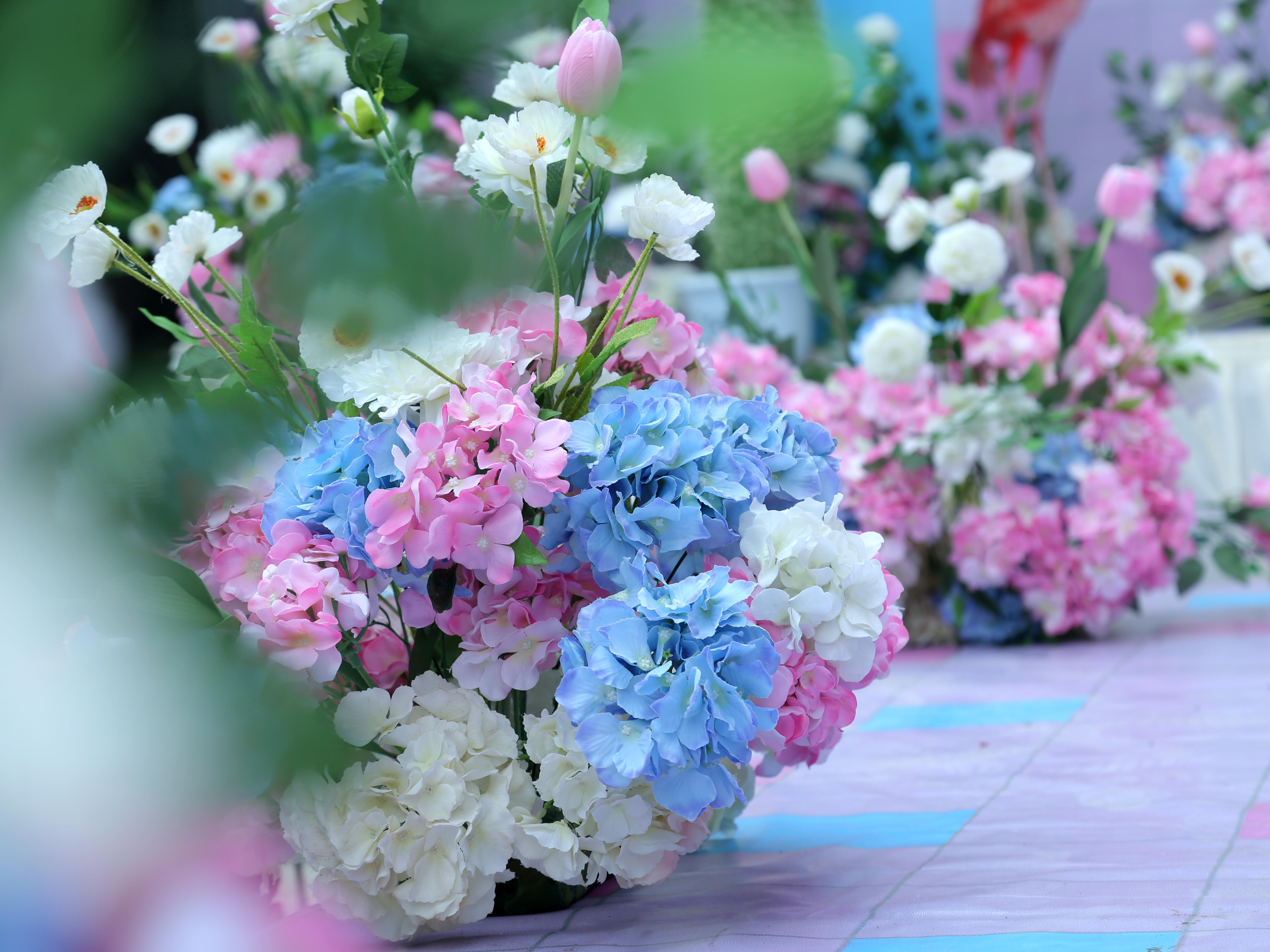 清新户外婚礼  适合炎热夏季