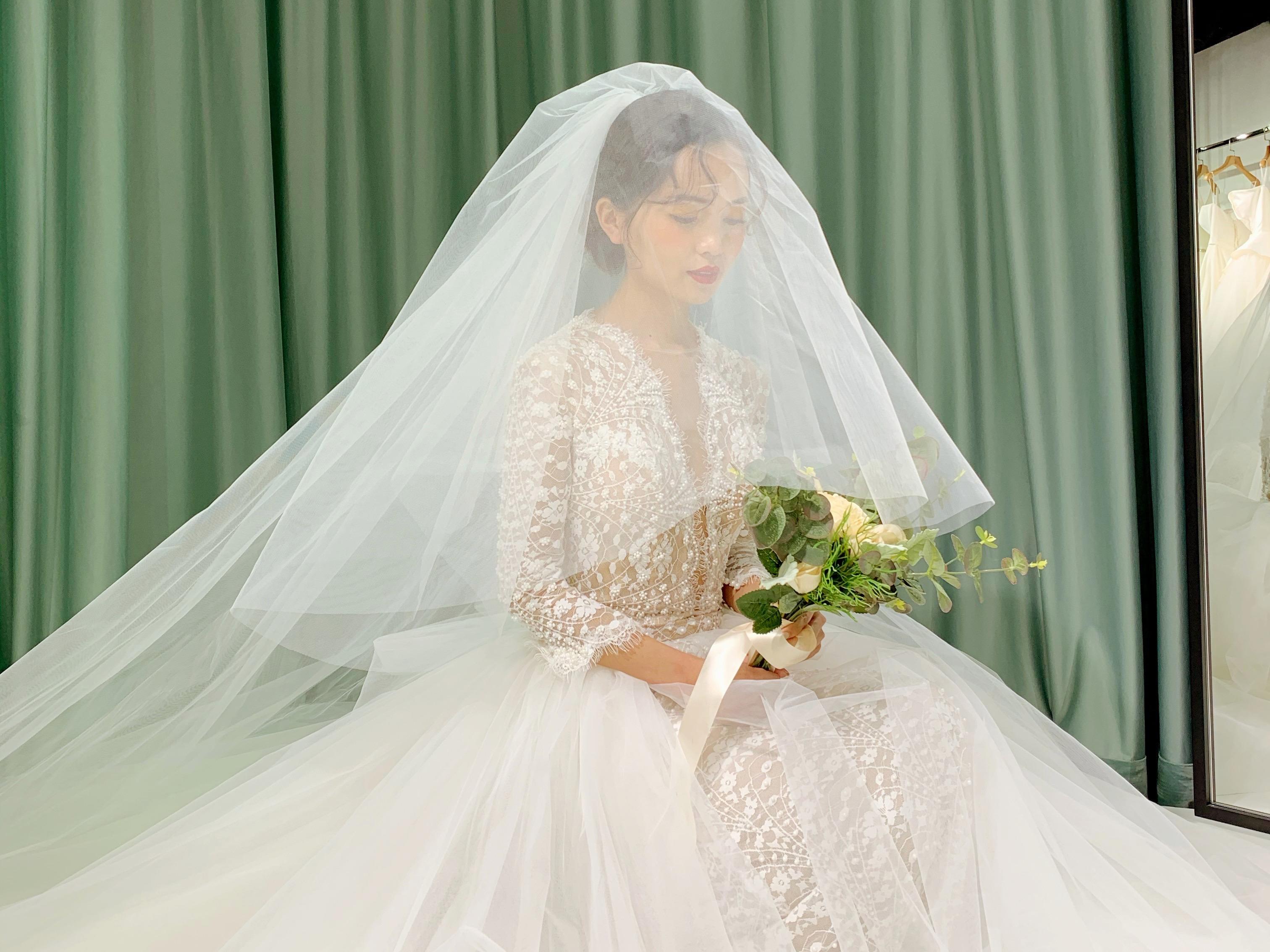 潮婚节U&M超美必选韩国进口婚纱七件套租赁