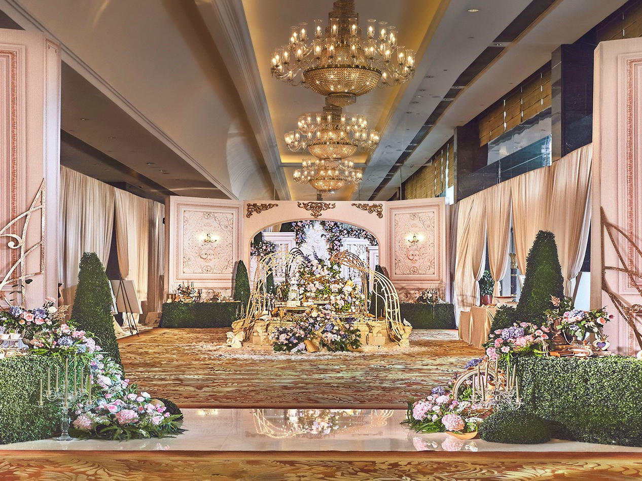 【幸福工厂】---奢华后花园的梦幻婚礼