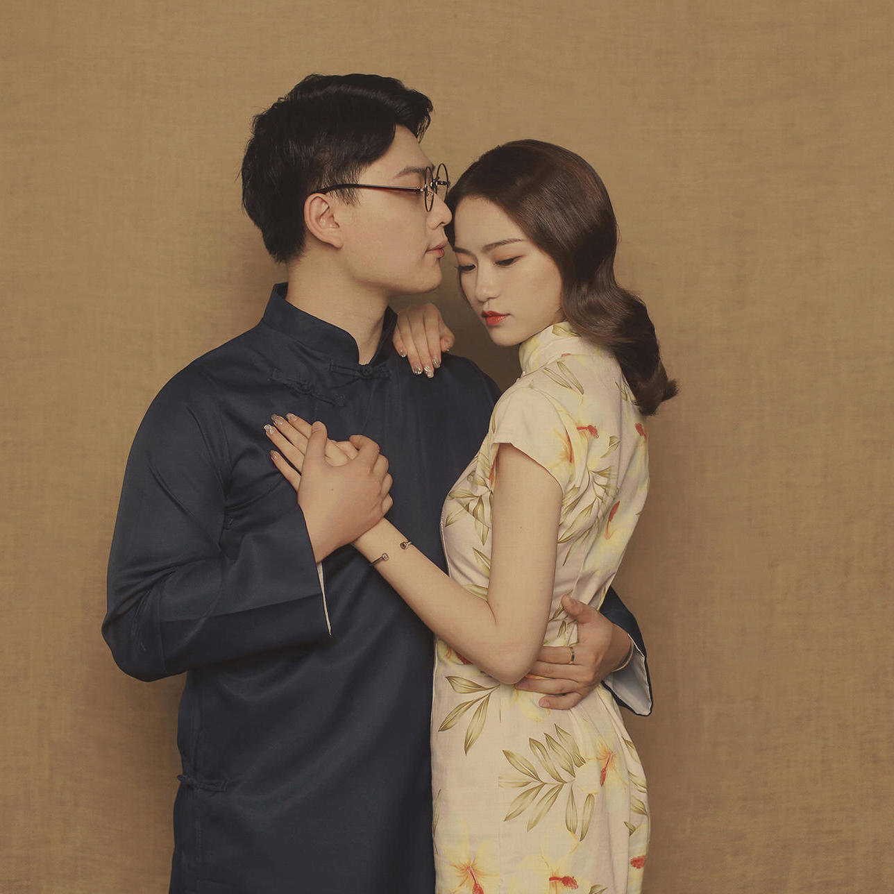 回溯摄影[工笔画婚纱照]（客片欣赏）