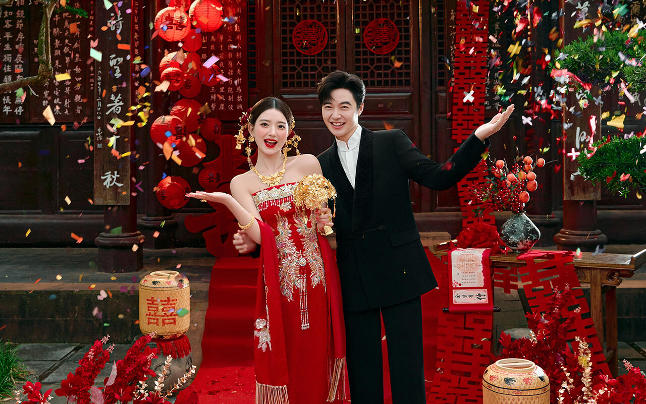 高級不艷俗｜新中式婚紗照太權威了