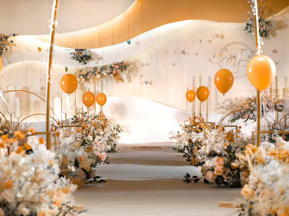 时尚橙色22800  好莳婚礼