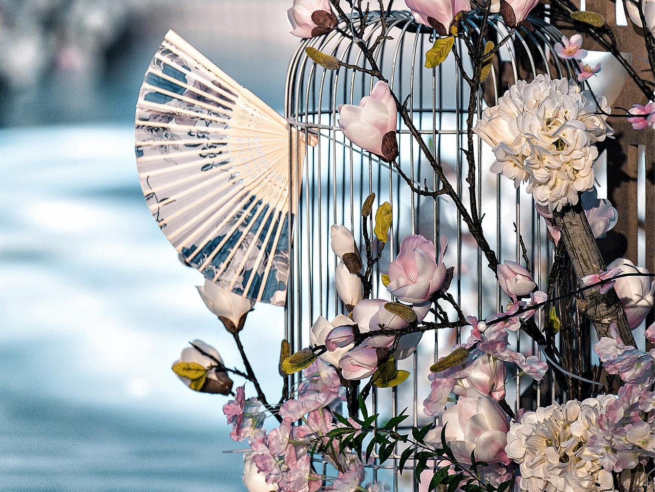 蓝色轻奢新中式婚礼 静谧 品质 轻奢