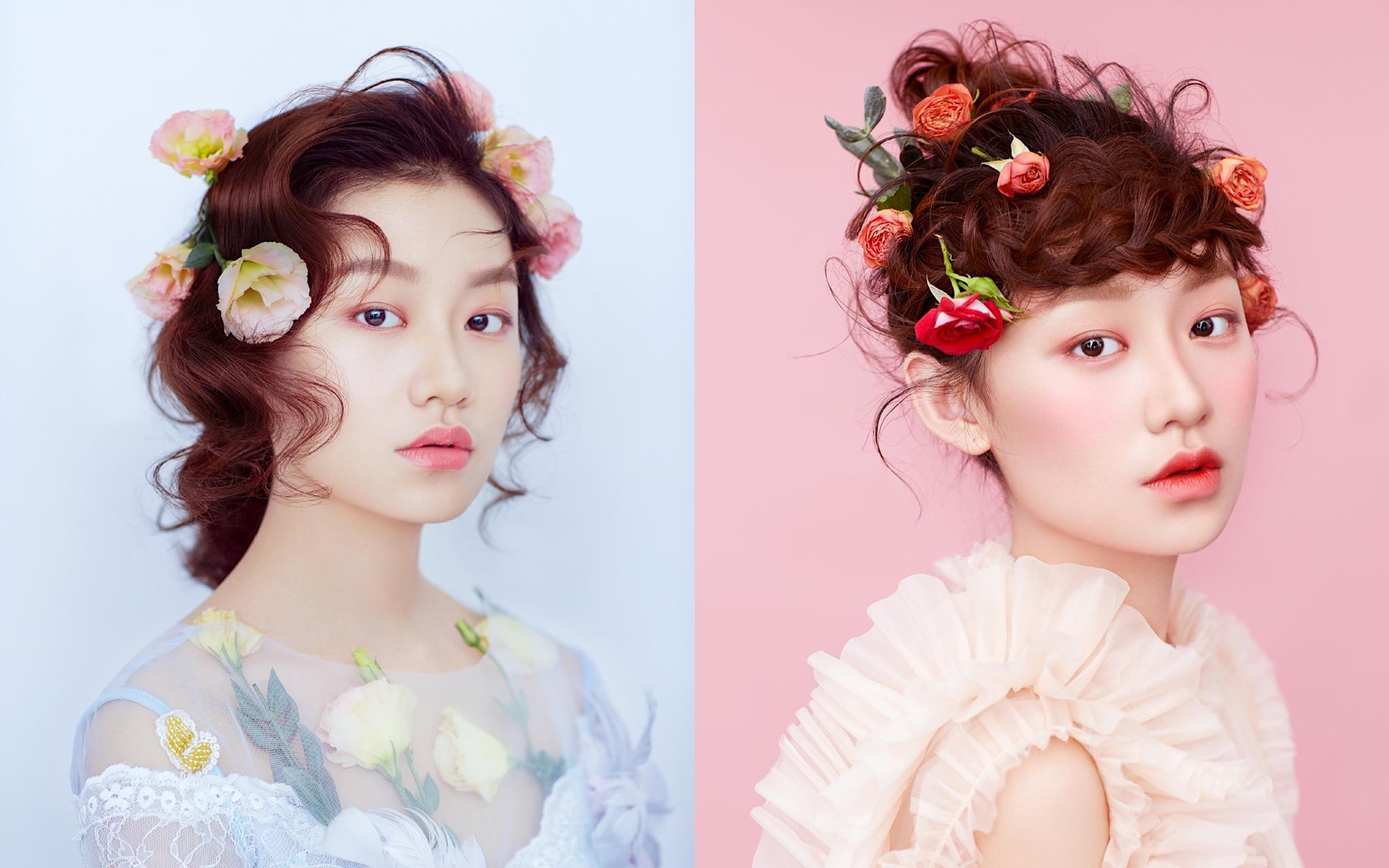 鲜花造型，户外新娘最理想的选择