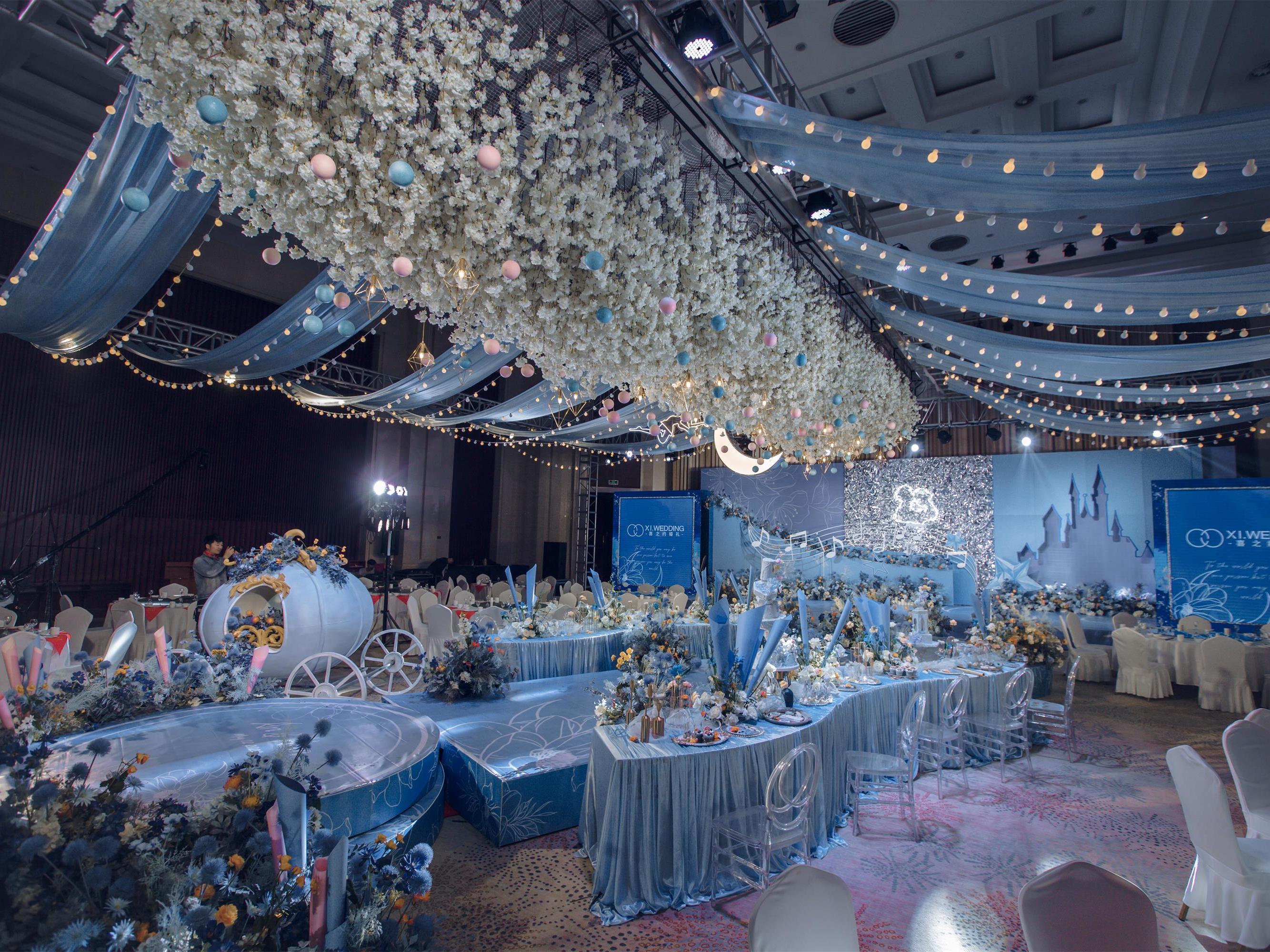 #喜之约婚礼#蓝色系·星空系列·城堡系列