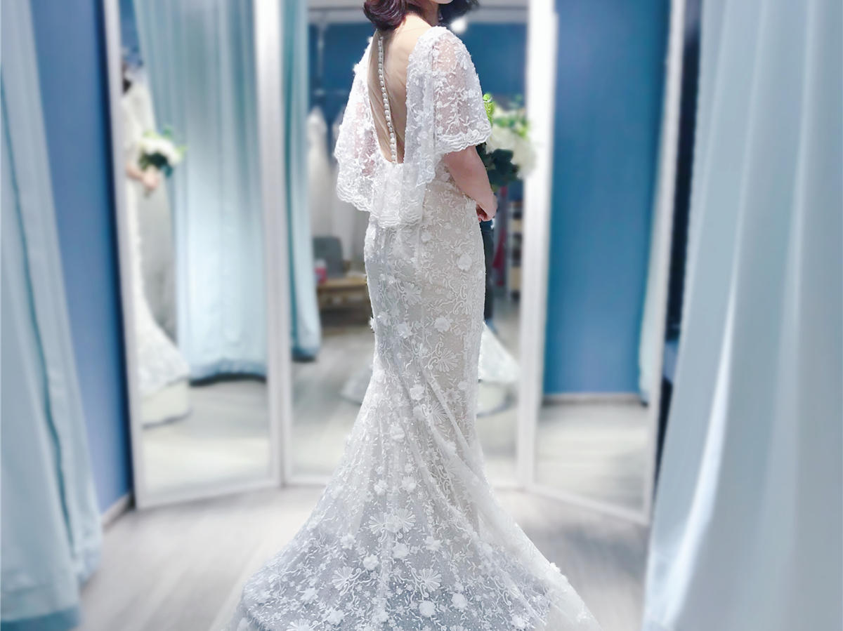 【凌波微步】鱼尾&A版轻纱系列四件套