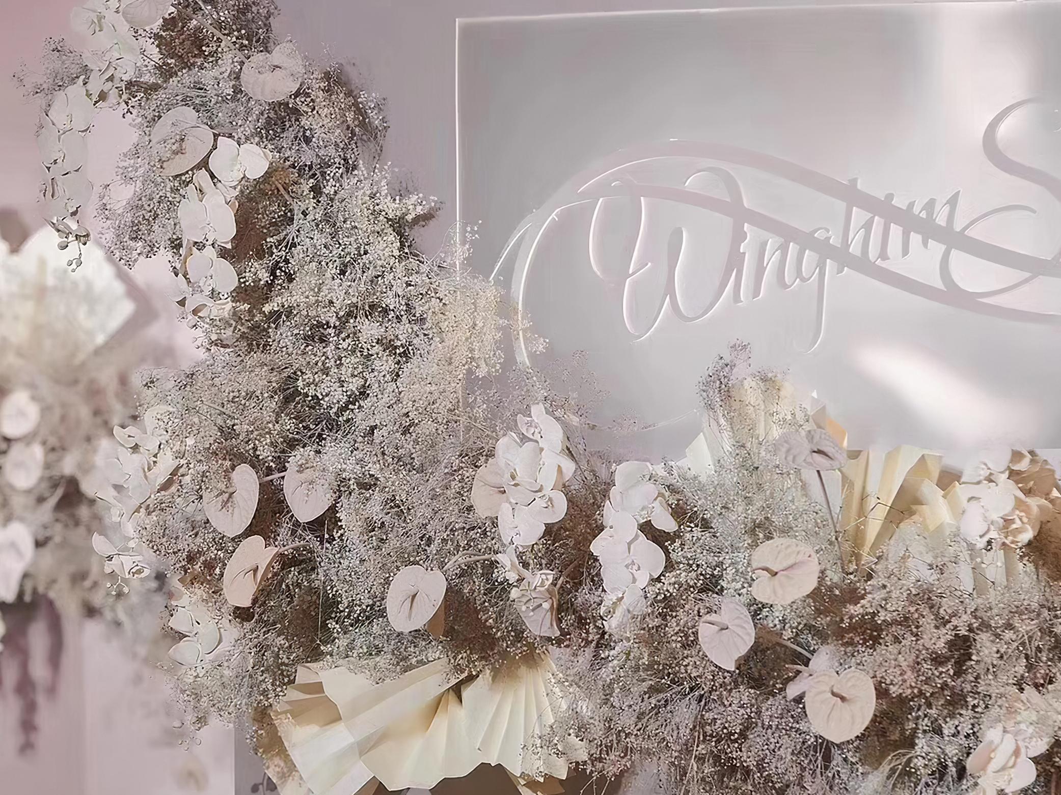 创意简洁又不失大气唯美的粉色婚礼