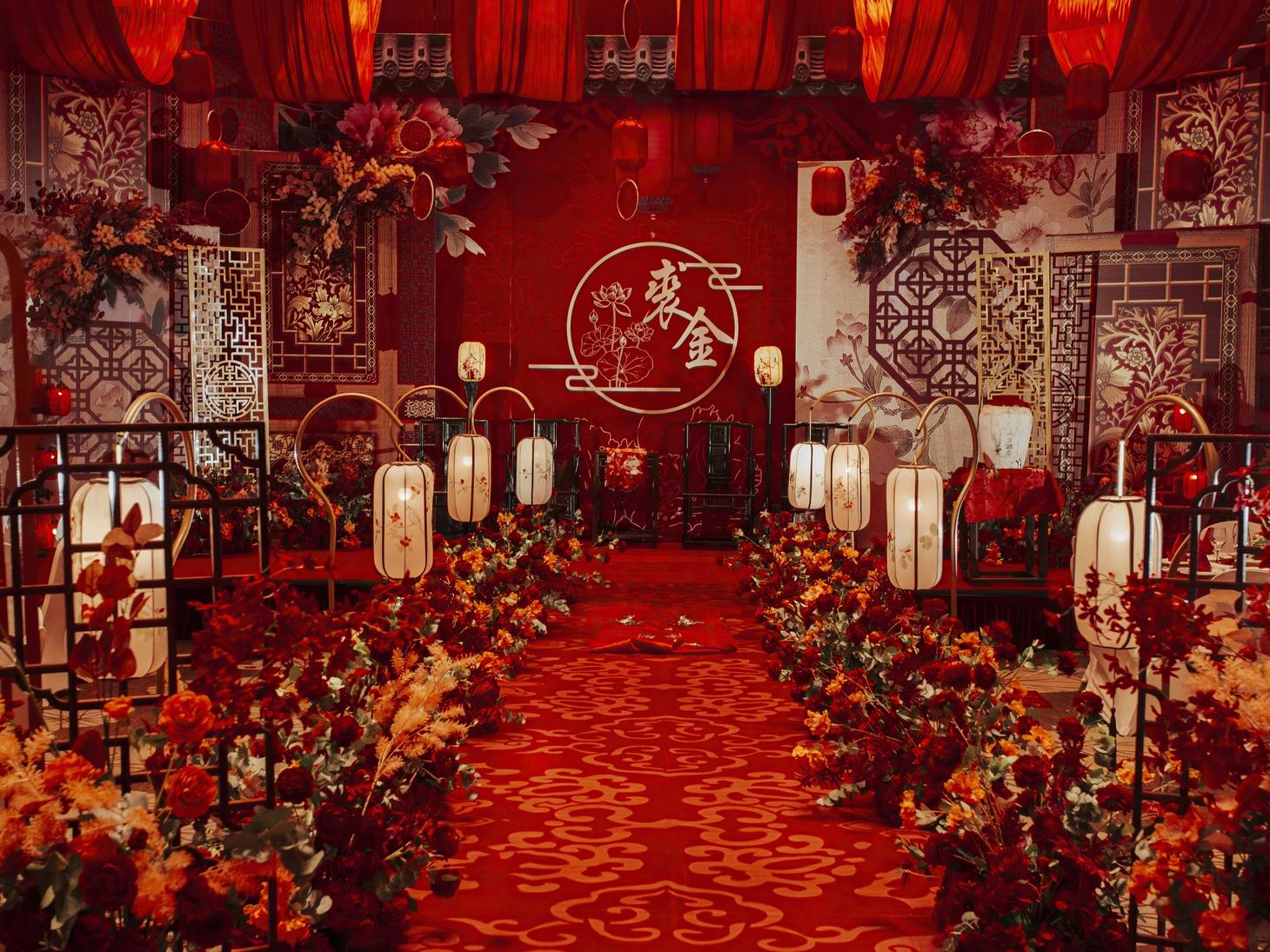 [超值优惠] 中式复古 | 红色系中式婚礼