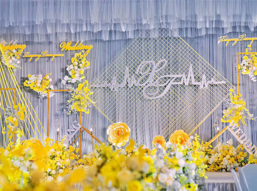 超高性价比香槟金婚礼集合无隐形消费