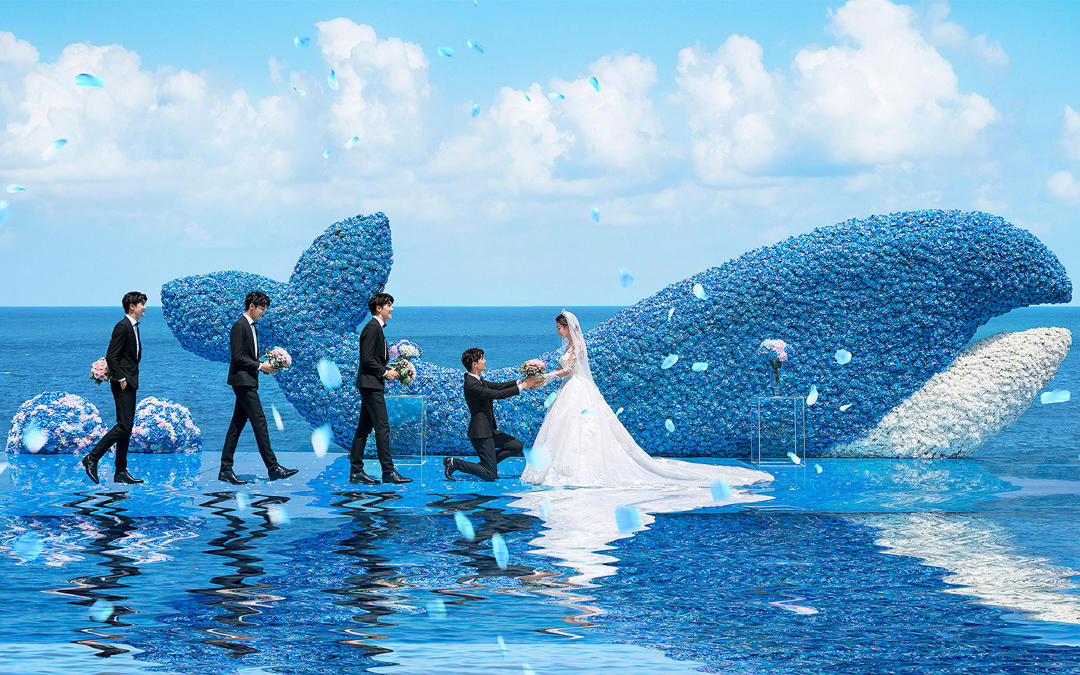 超值套餐 | 海景+教堂+街拍+送婚紗