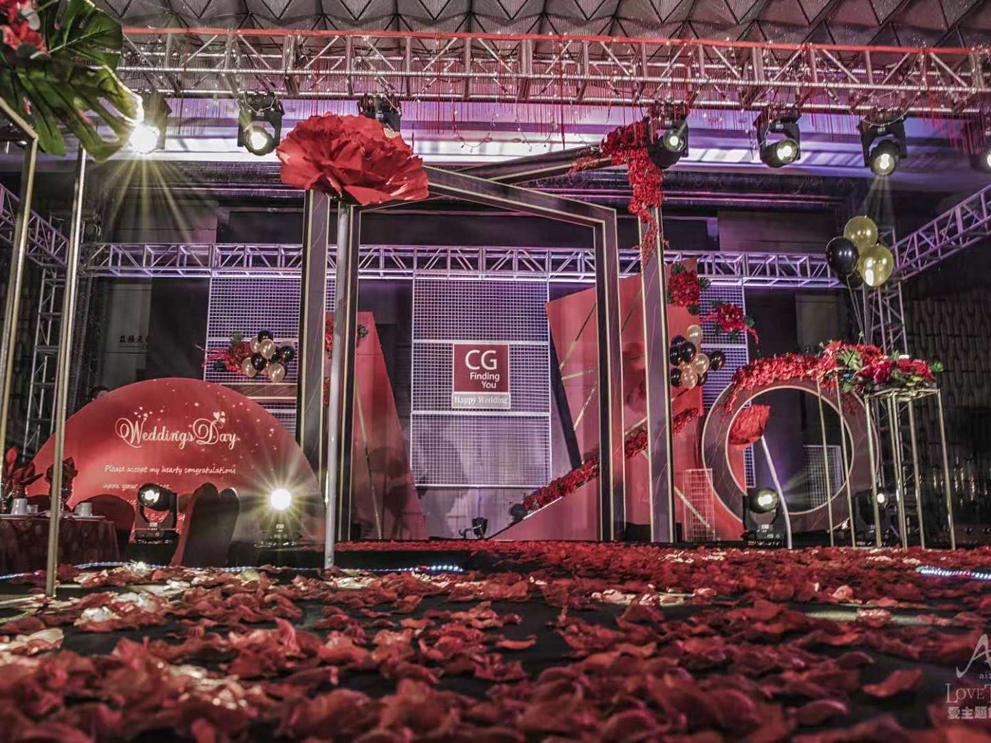 【时间·空间】复古黑红高雅色系，高端大气