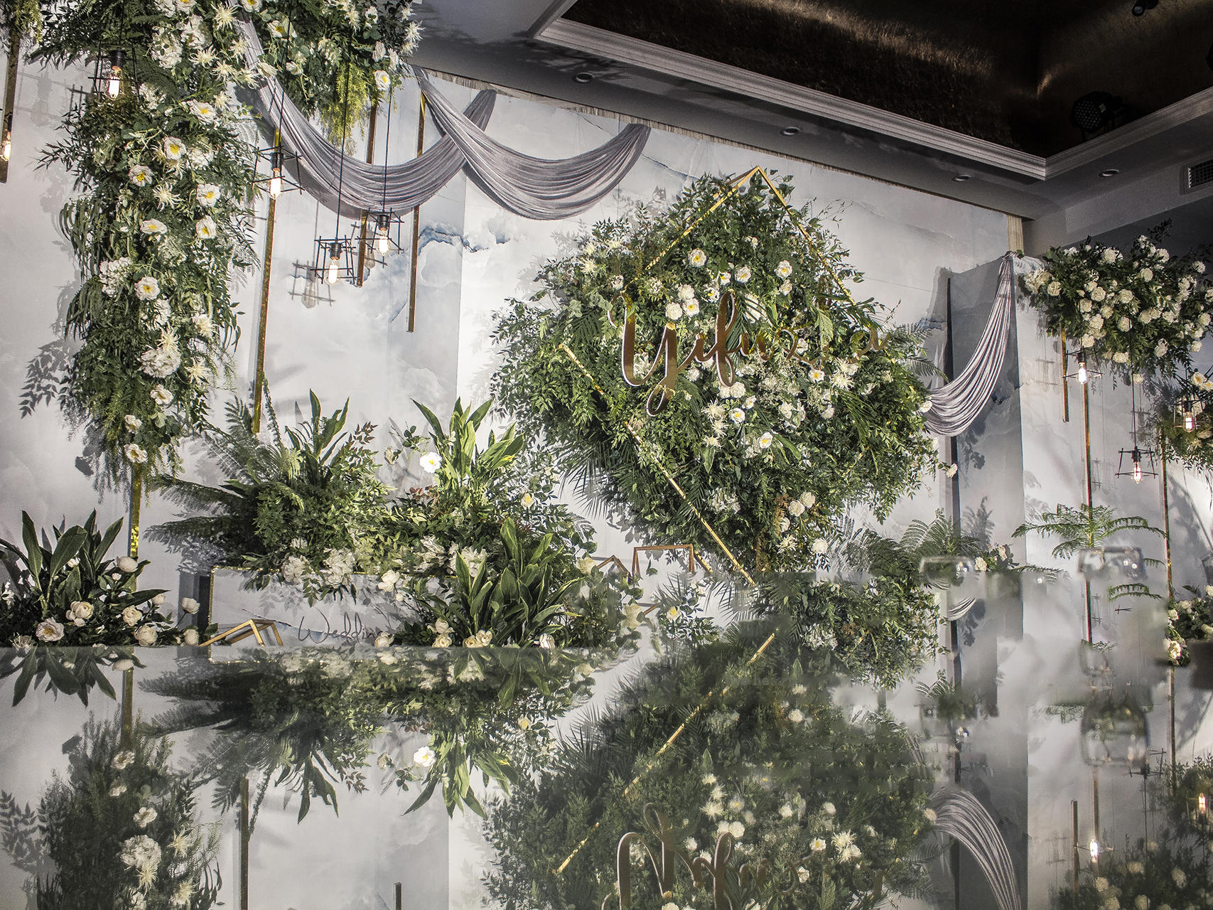 2020新款白绿色森系婚礼