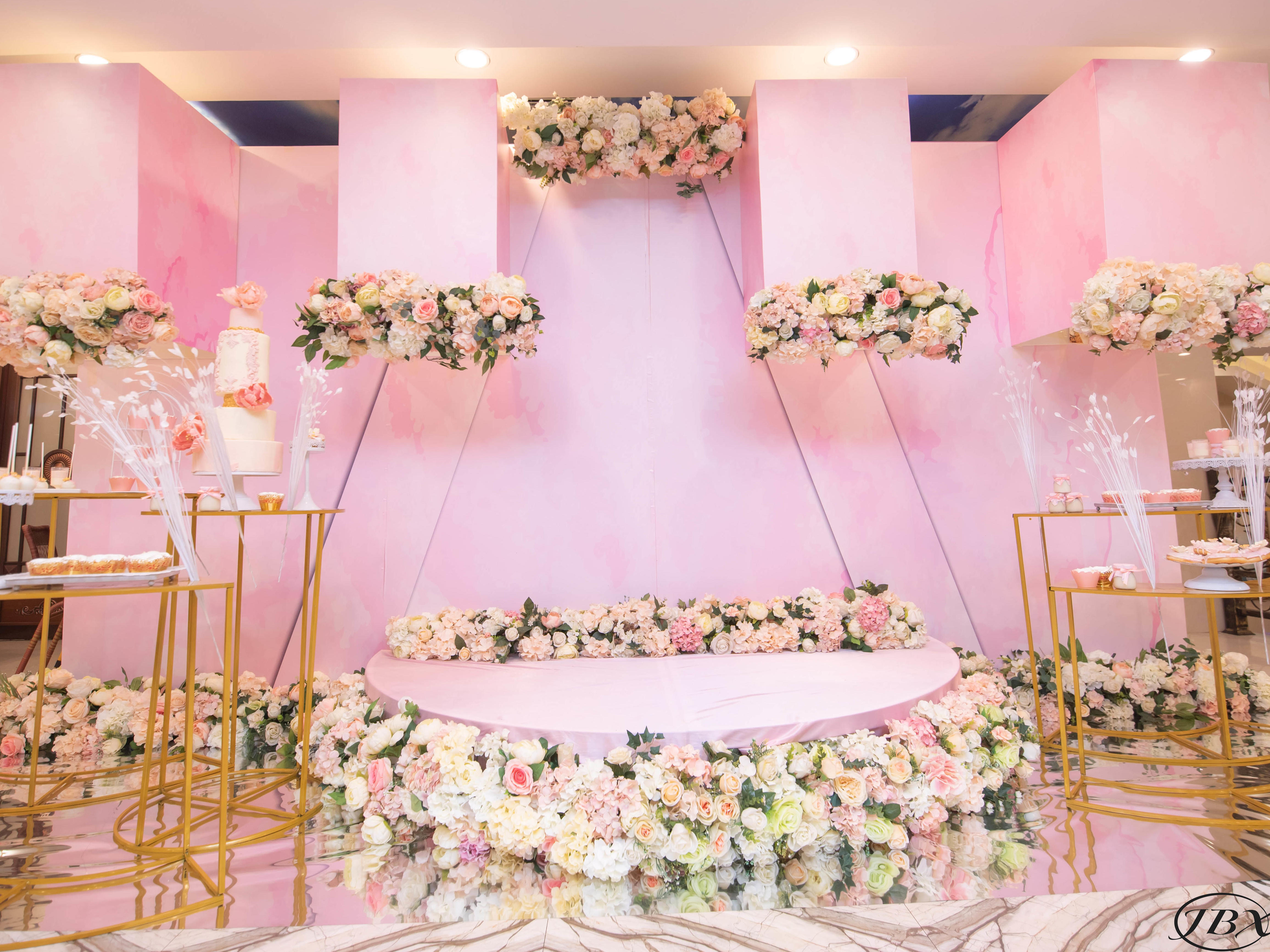 2019 上古 国宴厅 粉色宴会设计
