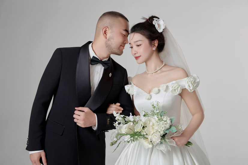 韓式內(nèi)景婚紗