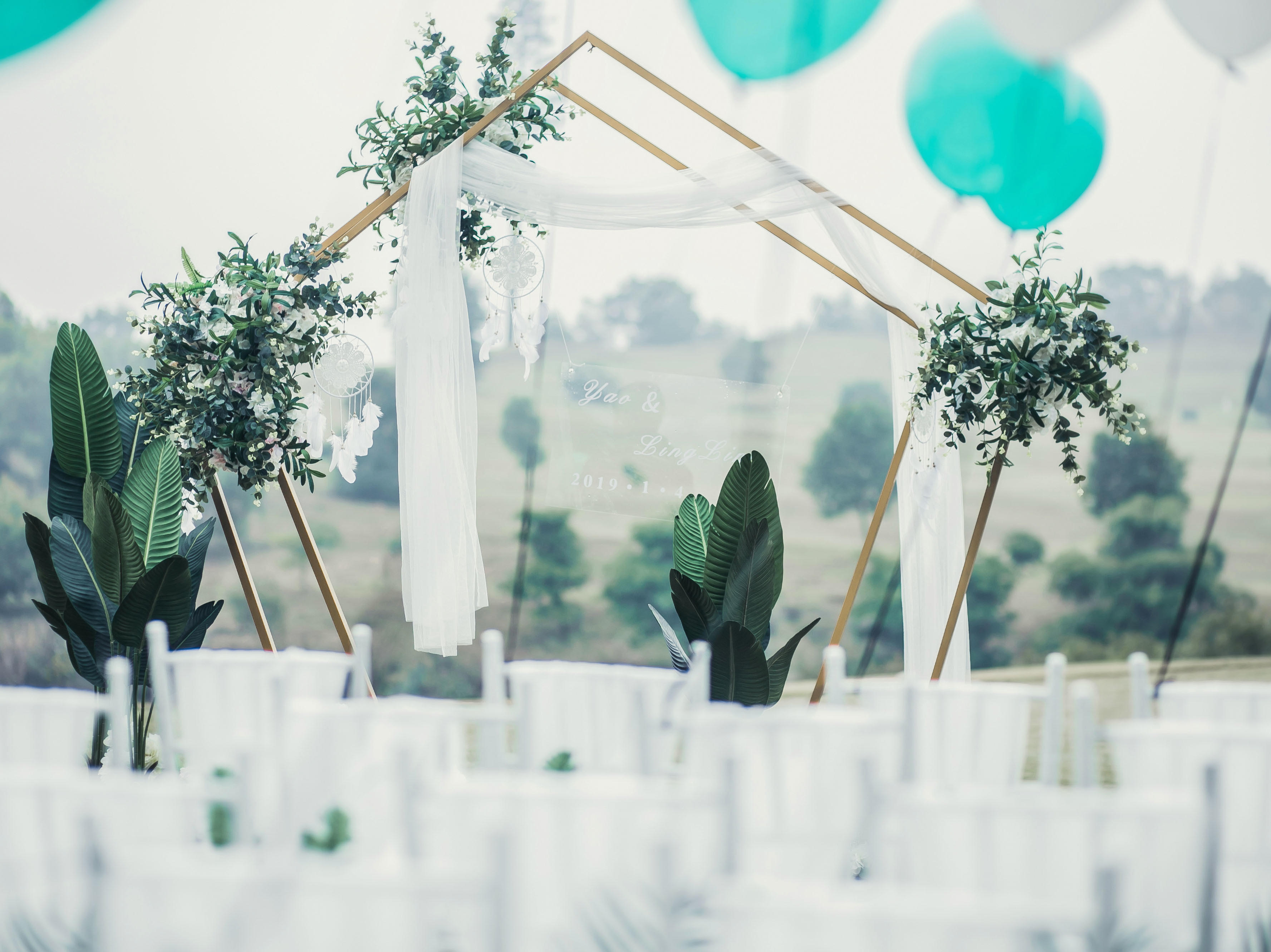 【花町婚礼】2020爆款·户外草坪婚礼