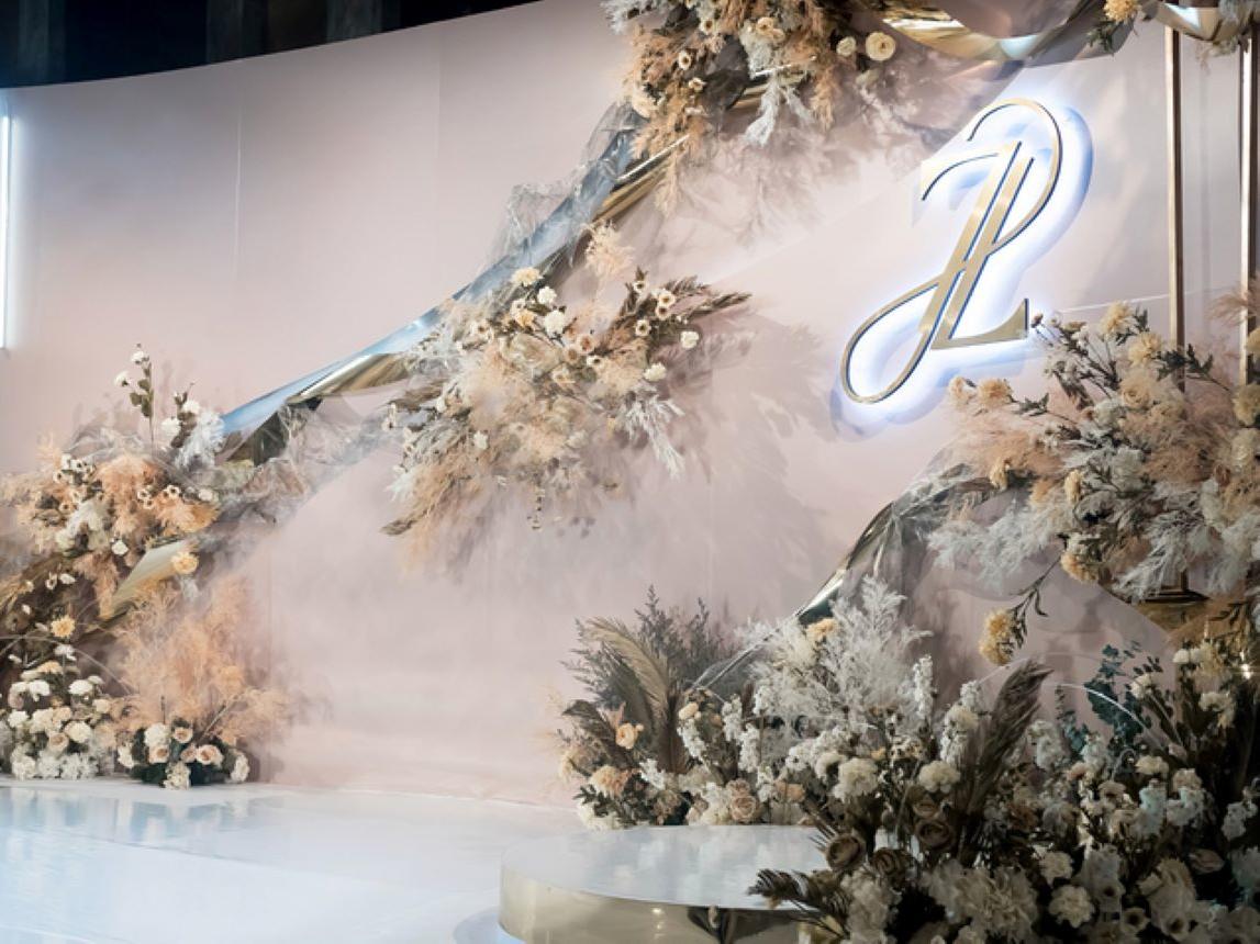 【香蕉·计划】Belong 简约干净藕粉色婚礼