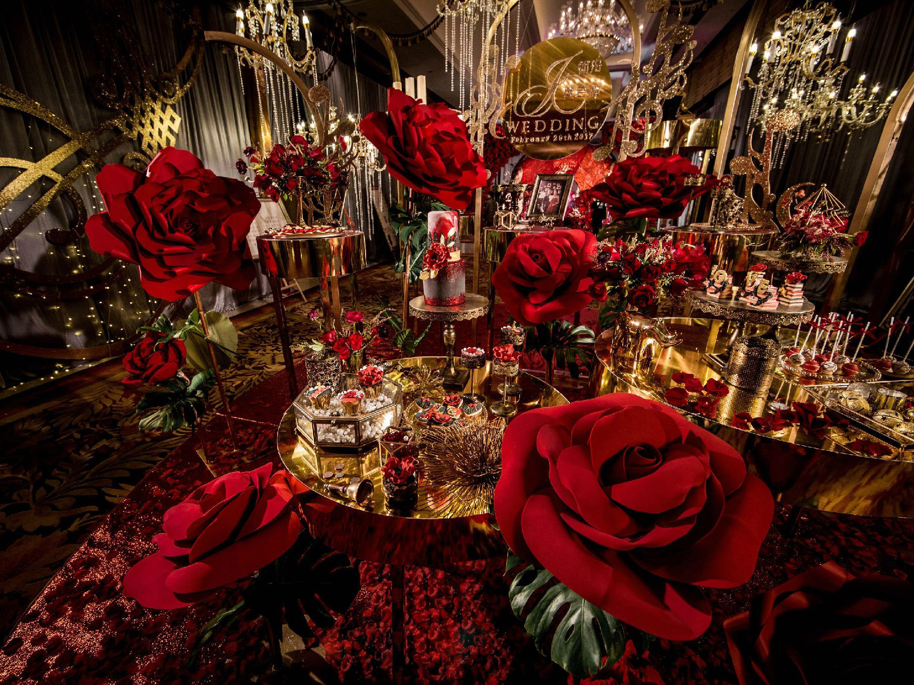 【幸福工厂】--抹红的艺术摇滚音乐主题婚礼