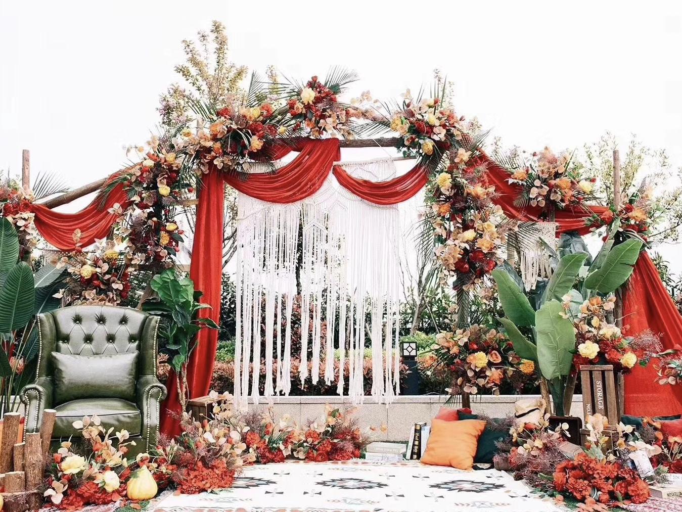 千寻婚礼【绯】户外婚礼，拥有棱角但棋逢对手