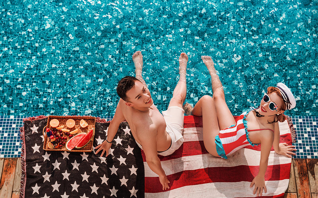 芜湖米兰『网红天台泳池』の婚照必拍摄圣地