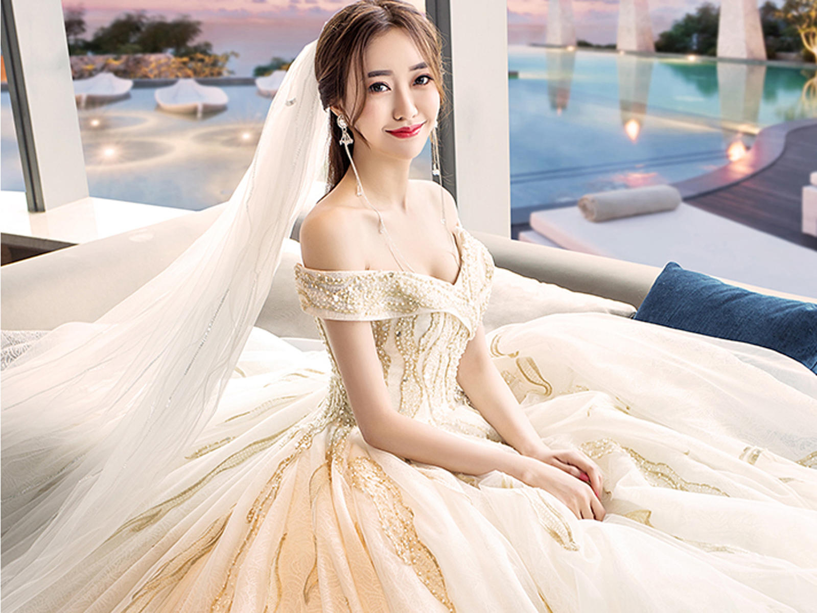 【泰华店】婚礼（绣禾/敬酒/拖尾妆）选三