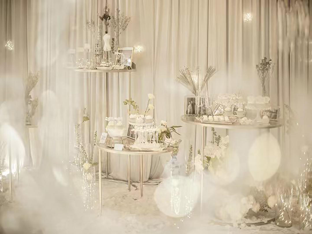 兰州桑上婚典白色唯美浪漫主题婚礼