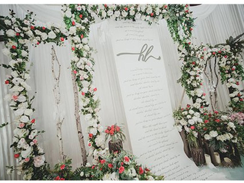 【格调·雅】白色森系定制—告白