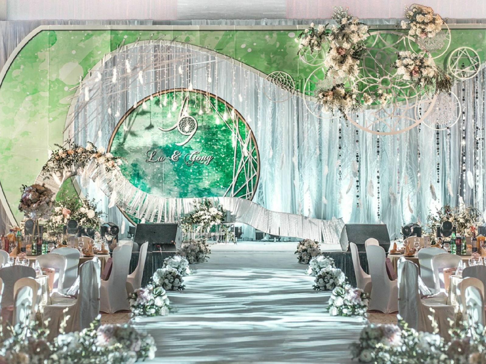 Coco——《捕梦》白绿治愈系婚礼