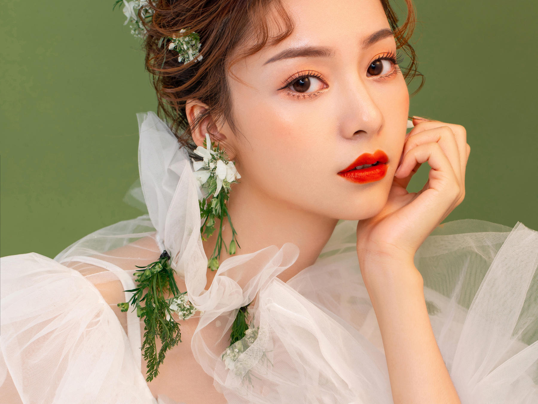 【花嫁造型】精致妈妈妆/宴会妆/艺考妆 一妆一造