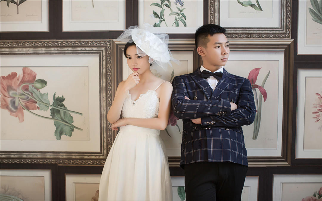 南澳柠檬别墅+海边室内室外景婚纱照上镜婚纱摄影