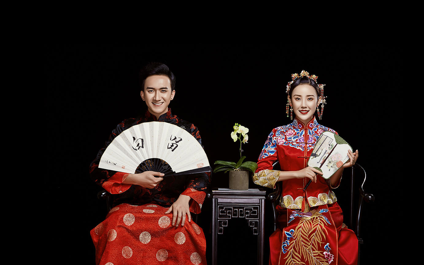 【旺季疯抢】中式复古尊享服务|送结婚对戒