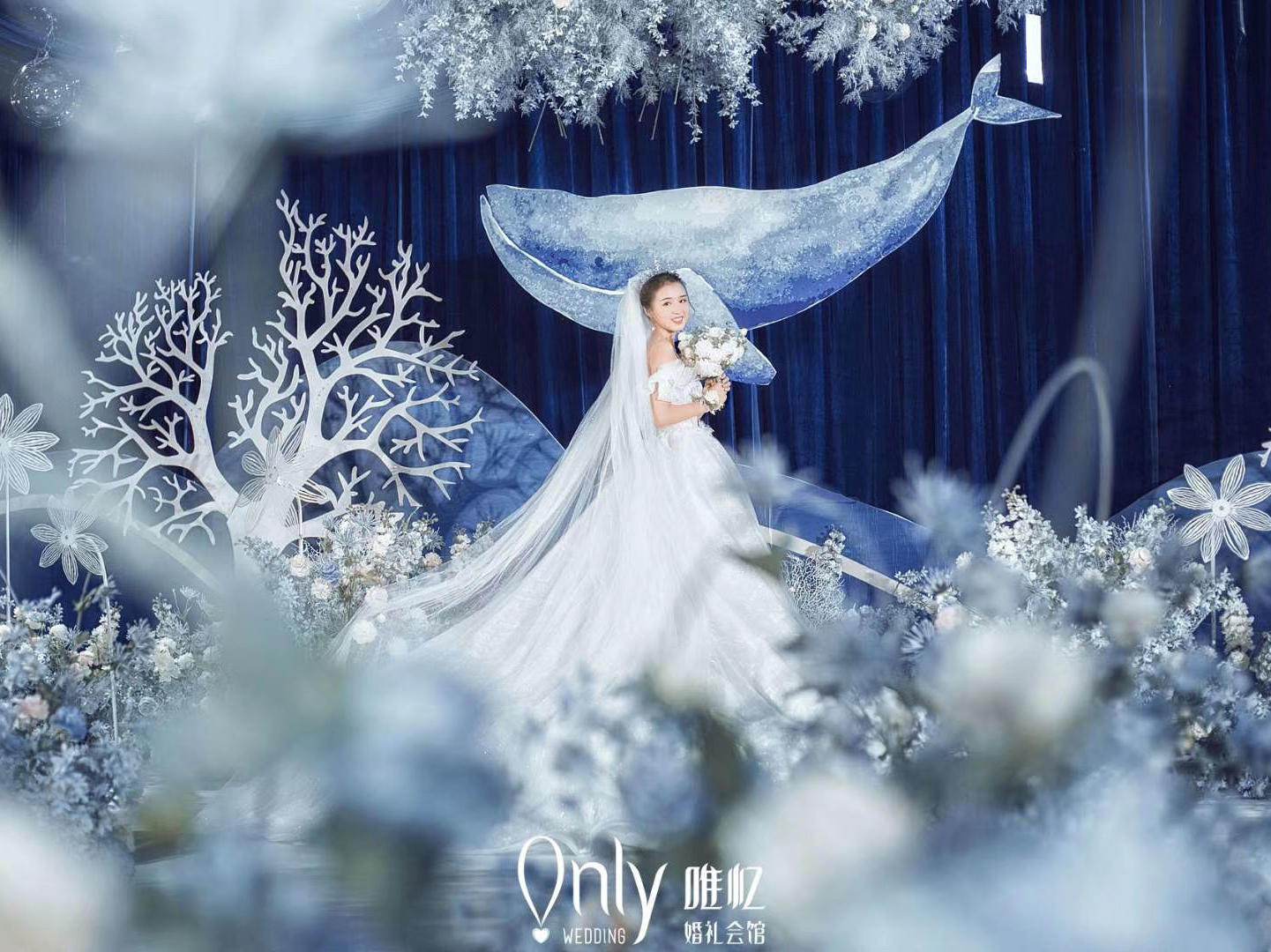 海洋系——星海作伴，鲸鱼相拥。【常德唯忆婚礼设】