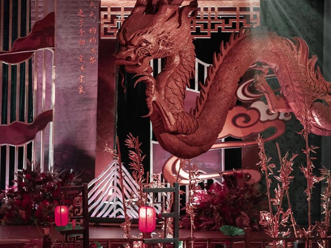 ［花間詞婚礼］中式婚礼/一价全包高定婚礼