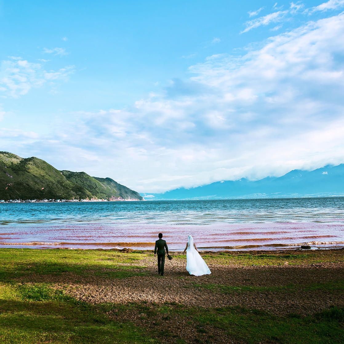 大理--大陸古城+洱海+旅游婚紗攝影