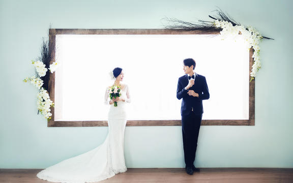 新春花季 1999唯美韩式系列婚照 先拍照后付款