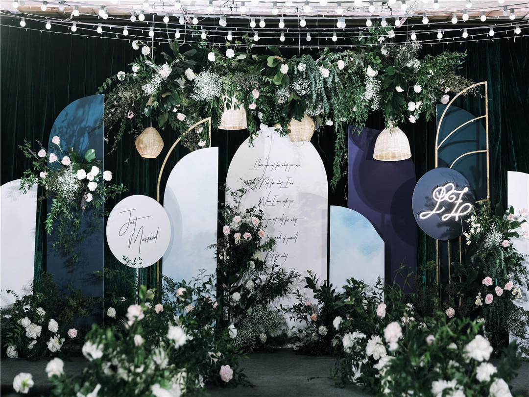 【唯梦婚礼】-森系真叶现场 一价全包