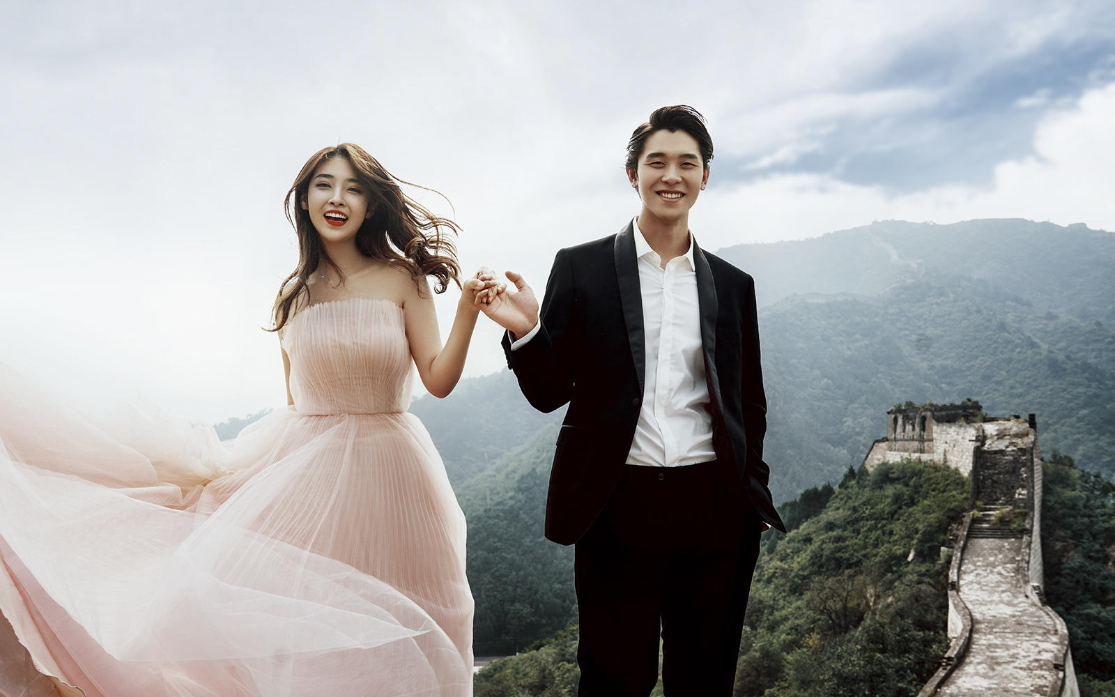 私人定制双影像【明星同款】+北京特色旅拍婚纱照 