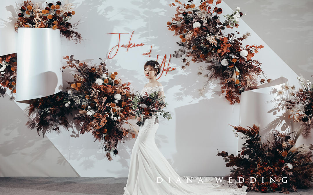 极简主义-泰式简约风婚礼布置