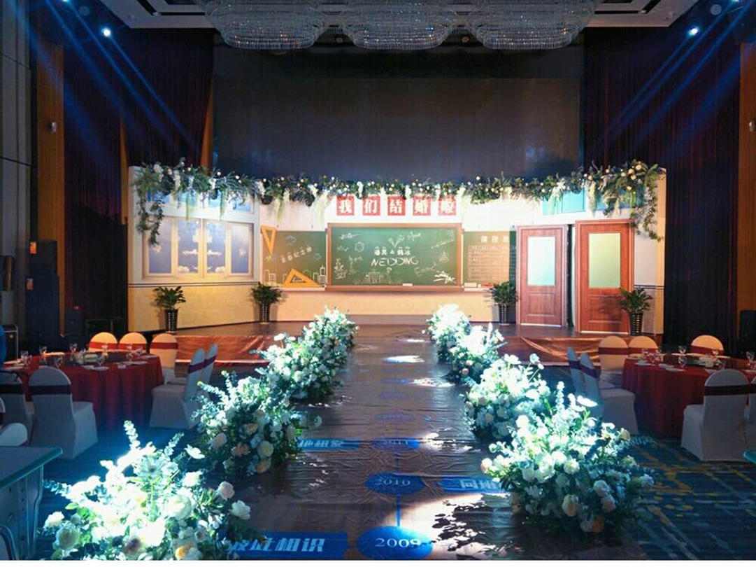 个性 校园 主题婚礼 从校服到婚纱