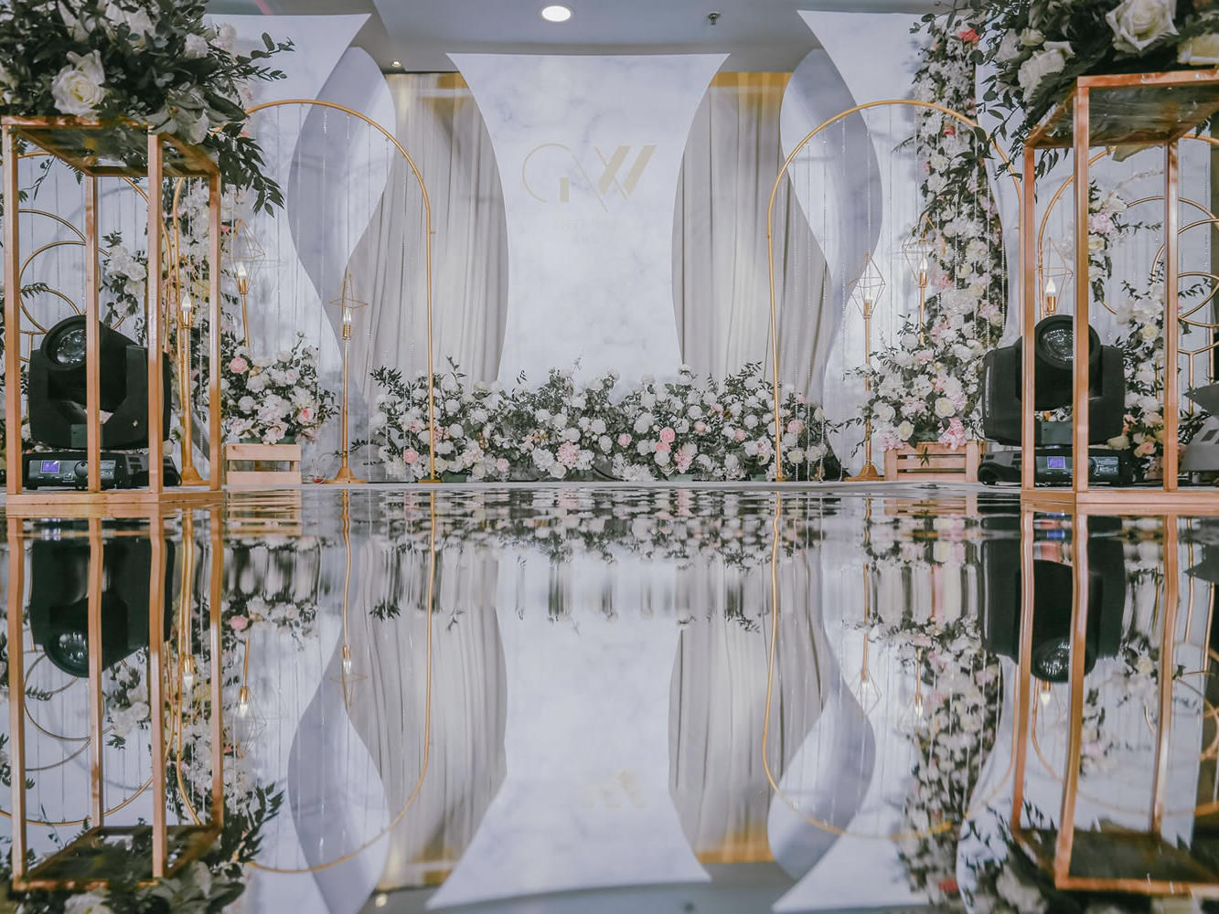 森系大理石简约风小清新主题婚礼