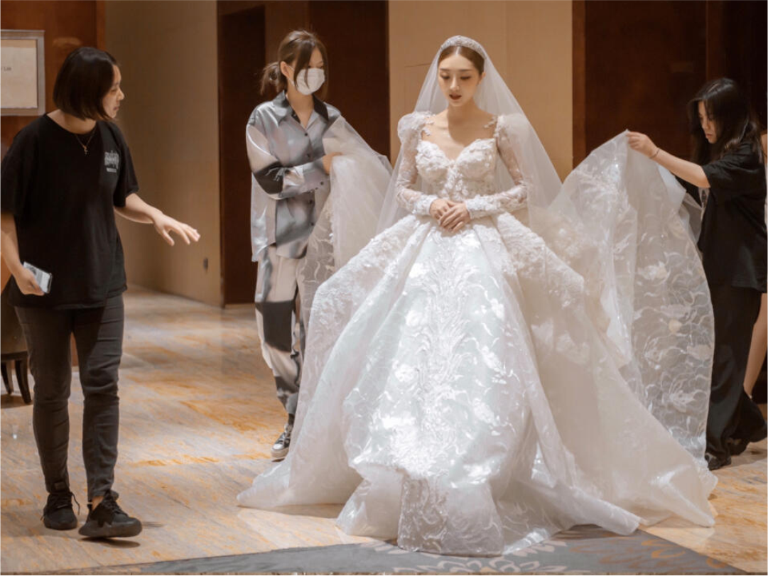 黄金档期 首席（高级西式婚礼造型）+赠送亲友妆