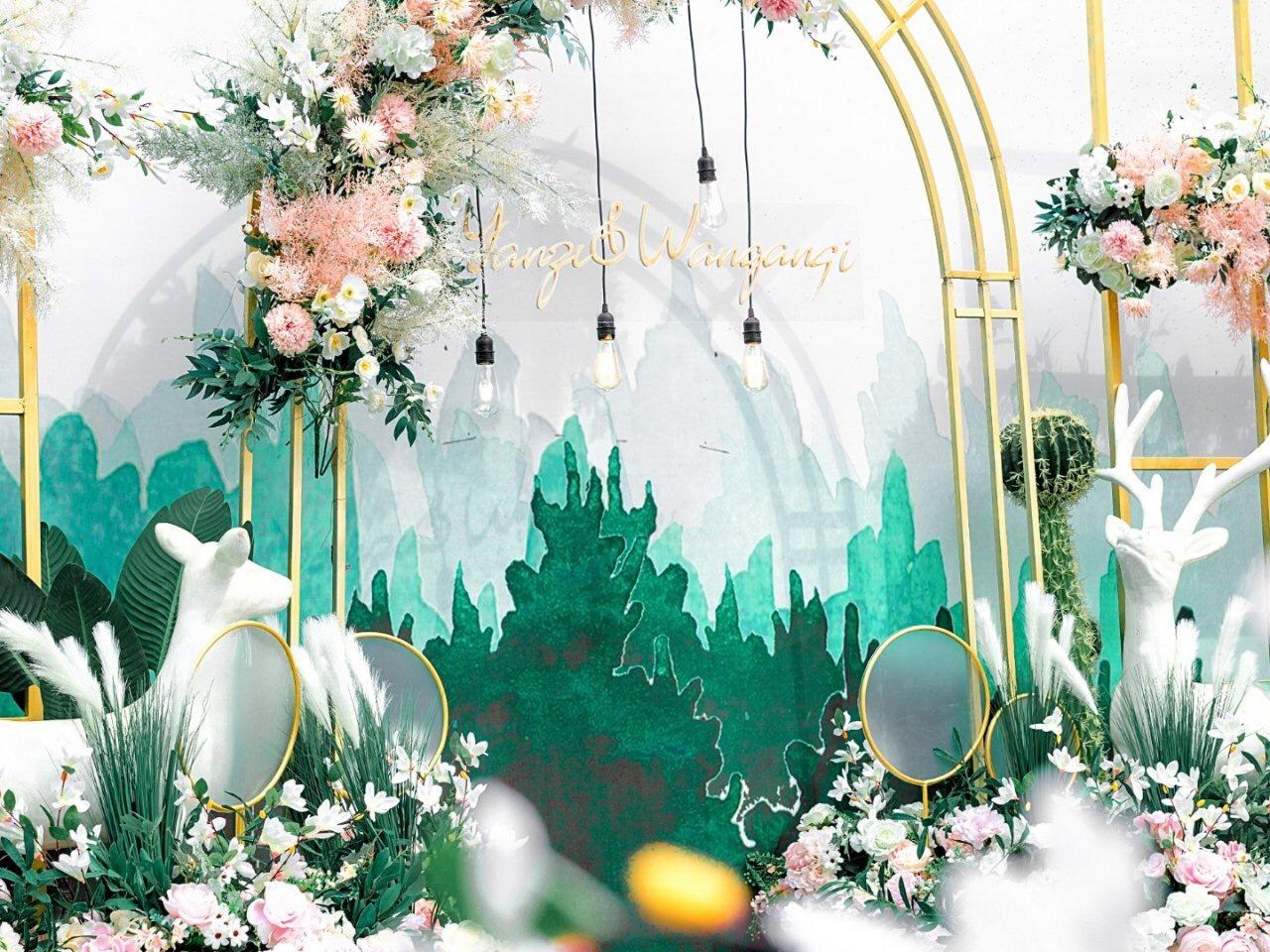 六盘水婚礼策划公司。光现宴会设计