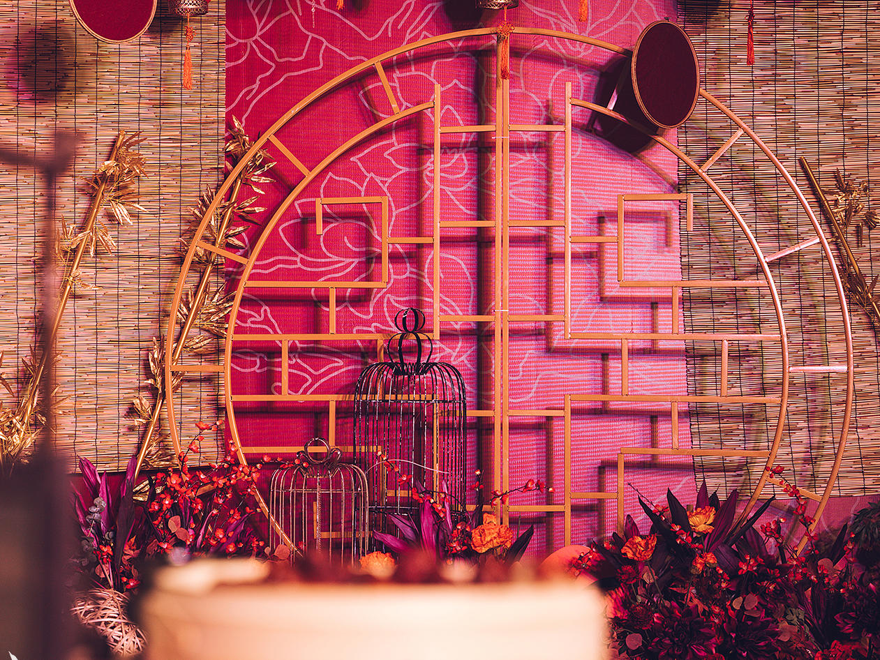 《相思引》中式 红金 超超好看