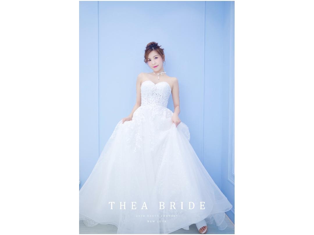 THEABRIDE皇家公主三件套主纱+礼服+中式