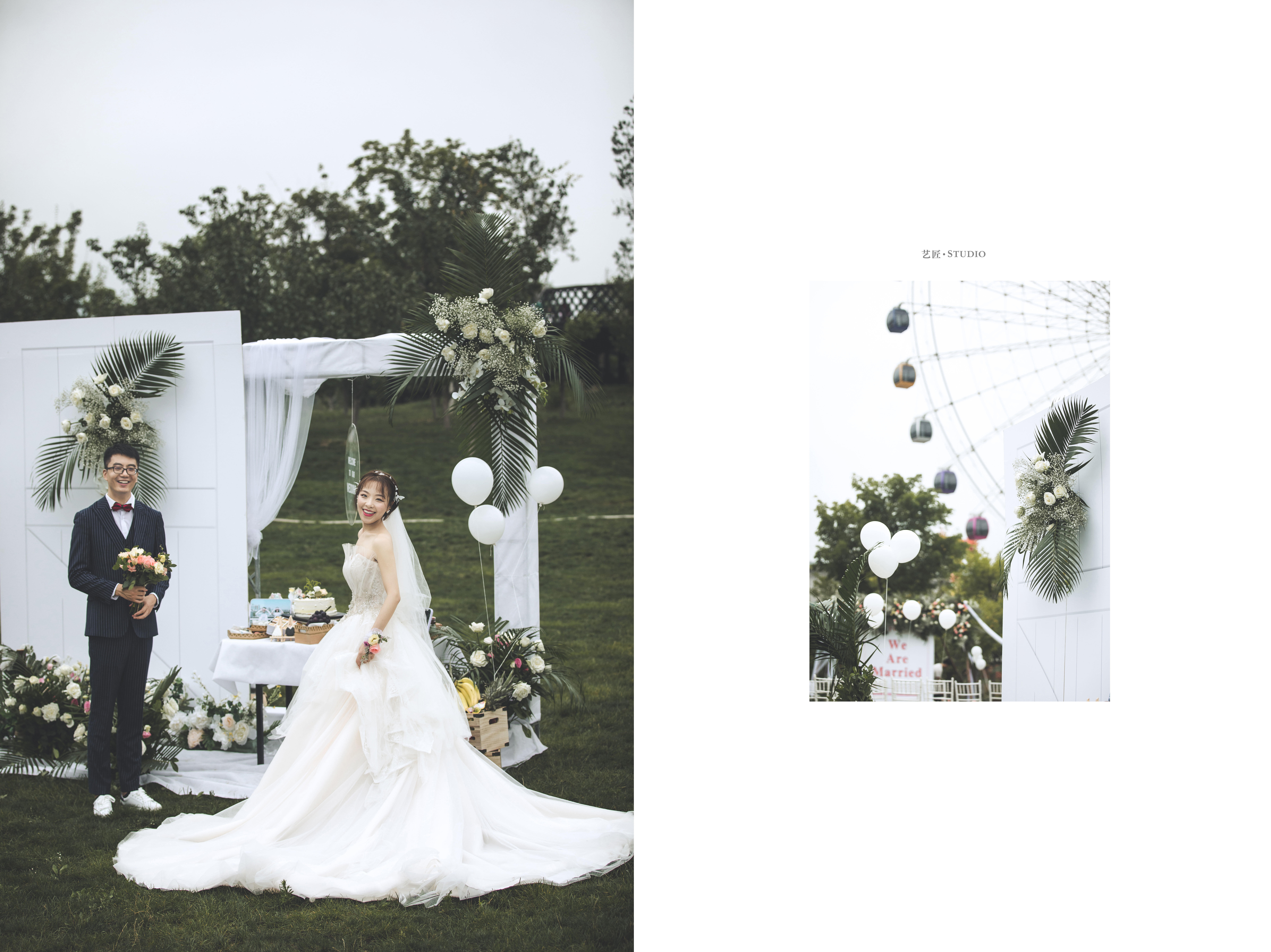 唯爱婚礼“新享”户外婚礼：纯白之恋