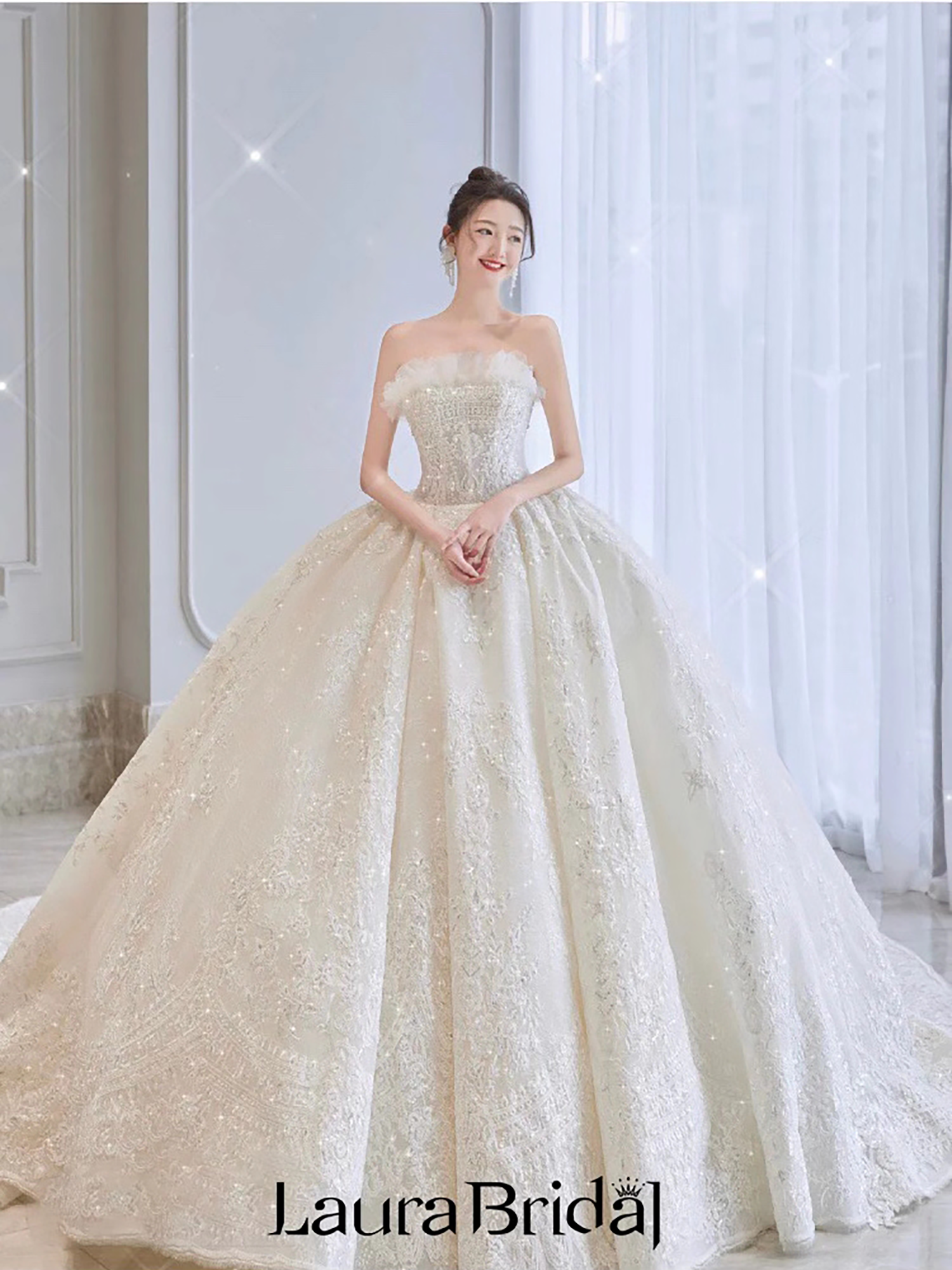【超值特惠】高定婚纱3件租赁套餐中式+主纱+敬酒
