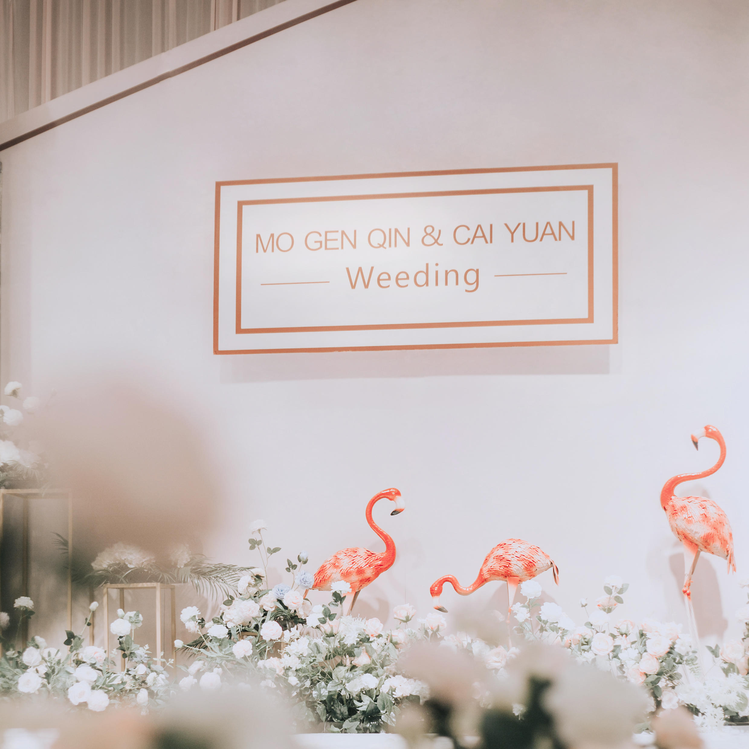 蔡女士$莫先生，户外婚礼跟拍