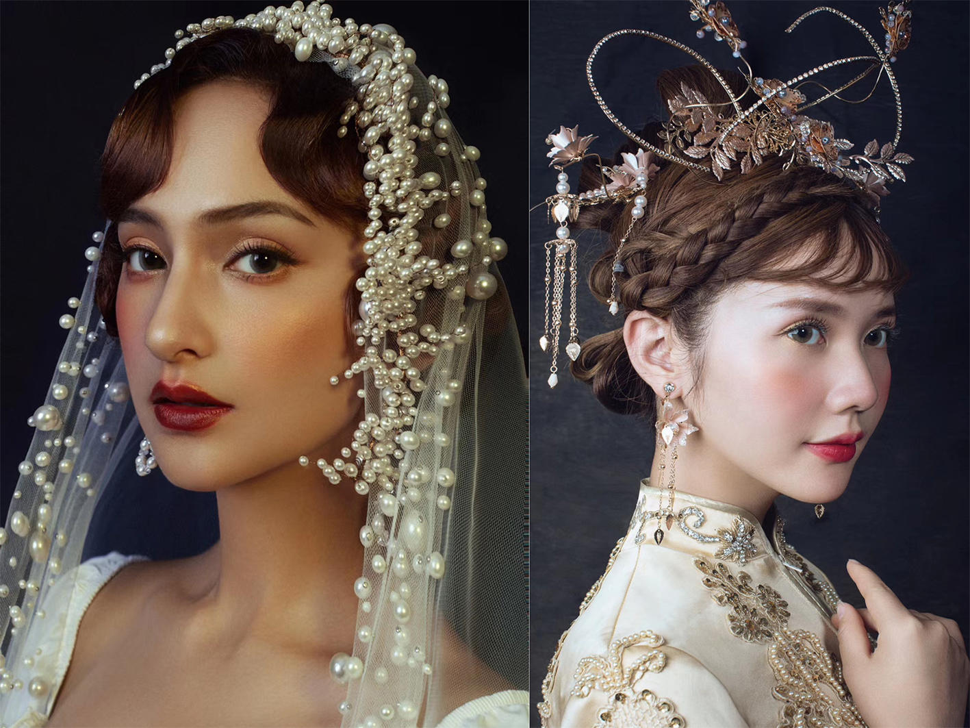 化妆总监+新娘造型+伴娘2位+妈妈1位